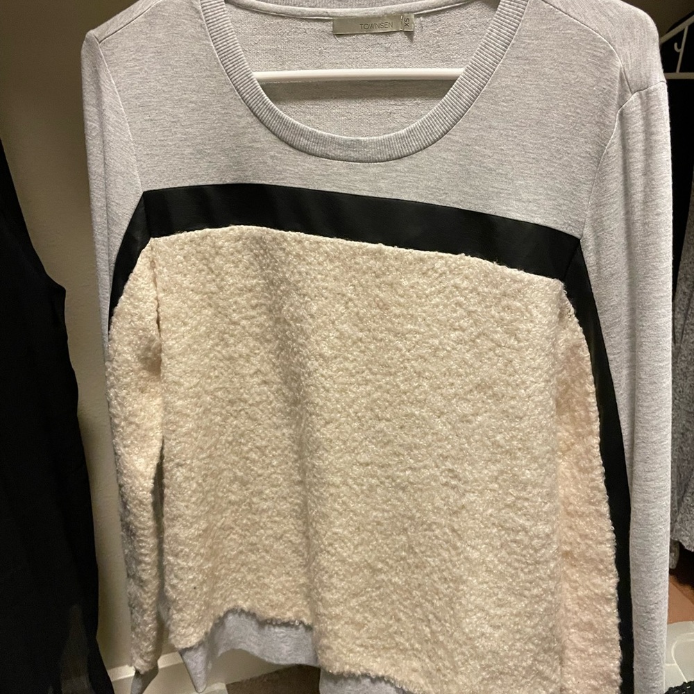 Multi Texture Sweater - image 1